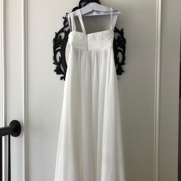 Azazie Molly Bridesmaid Dress in Ivory - Picture 5 of 7